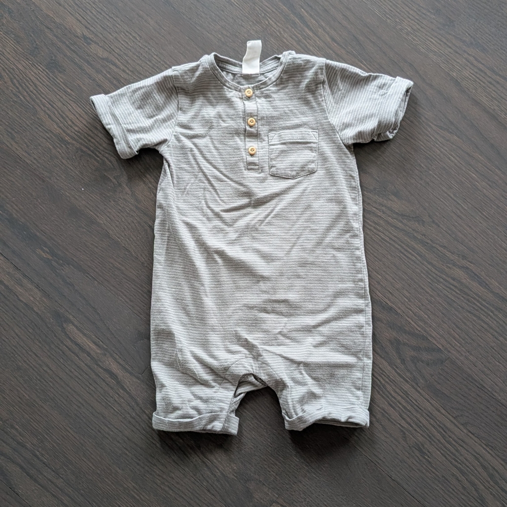 H&M Baby Organic Cotton Romper, 12-18 Months